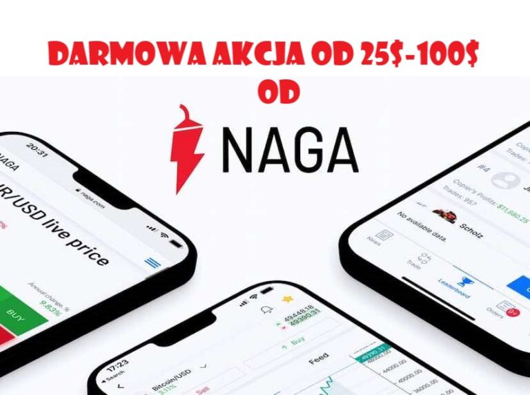 Naga Trade bonus darmowa akcja