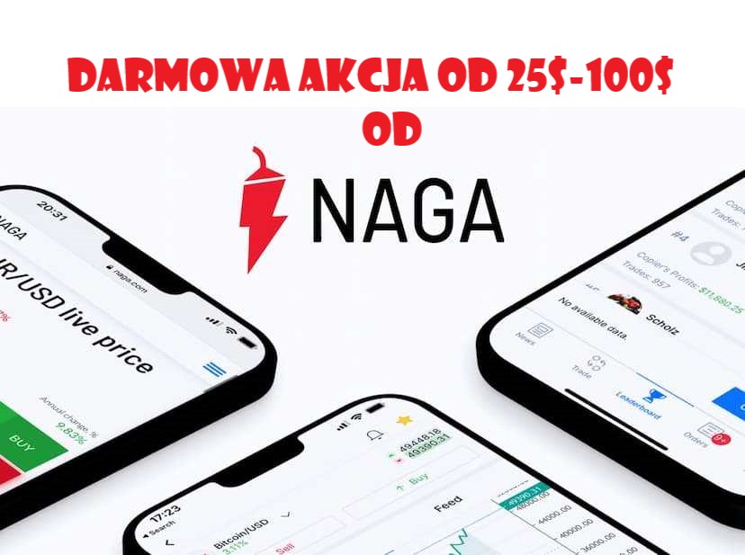 Naga Trade bonus darmowa akcja