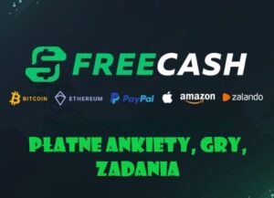 Freecash- płatne zadania, gry, ankiety