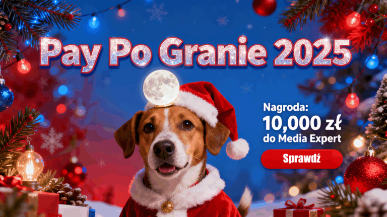 Świąteczna loteria PayPoGranie 2025 – użytkownicy aplikacji PayPo grają o 1500 nagród i karty podarunkowe 10 000 zł do Media Expert.