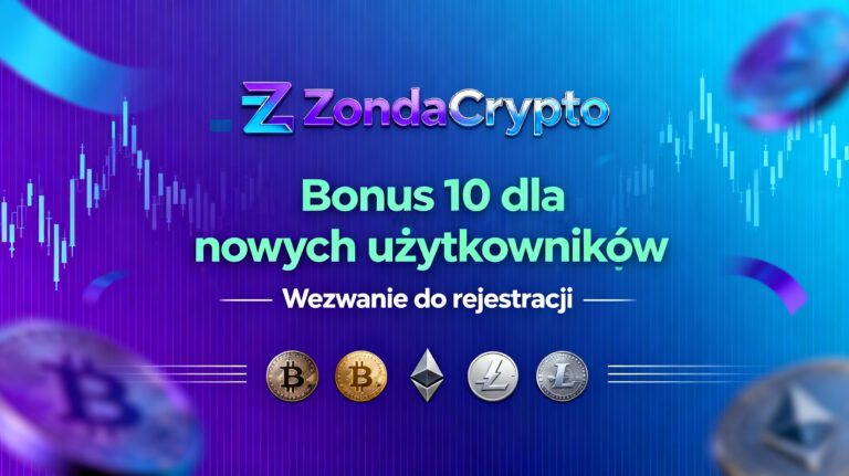 ZondaCrypto platforma - bonus 10$ ZND dla nowych użytkowników ze kodem WELCOME