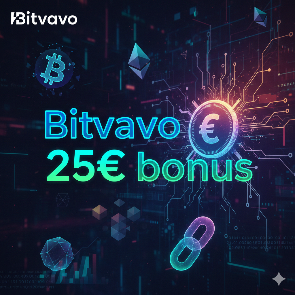 Bitvavo bonus 25 euro w Bitcoin - promocja powitalną dla nowych użytkowników