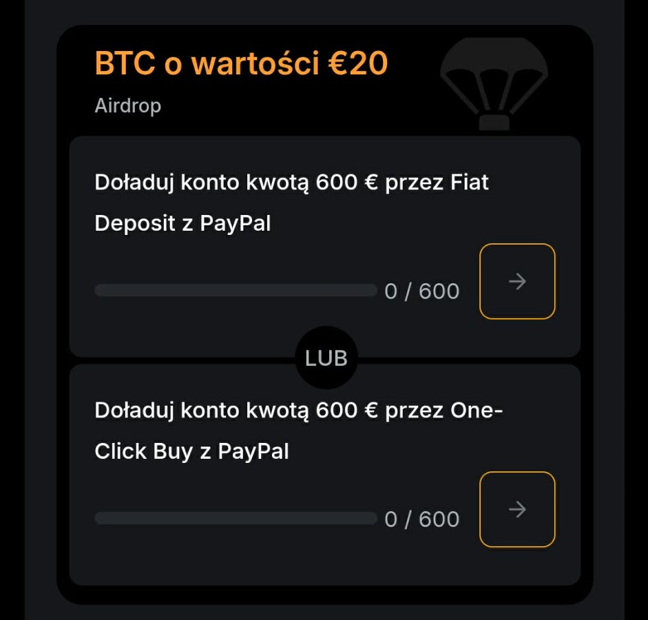 Doładuj przez paypal i zyskaj bonus 30€