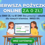 Ekran komputera wyświetlający suwak na stronie Vivigo, pozwalający wybrać kwotę darmowej chwilówki online
