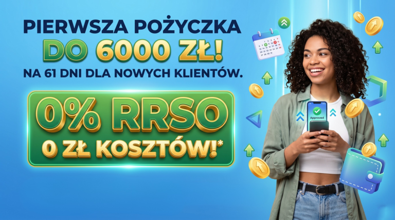 wonga pożyczka do 6000zł na 61 dni rrso 0%