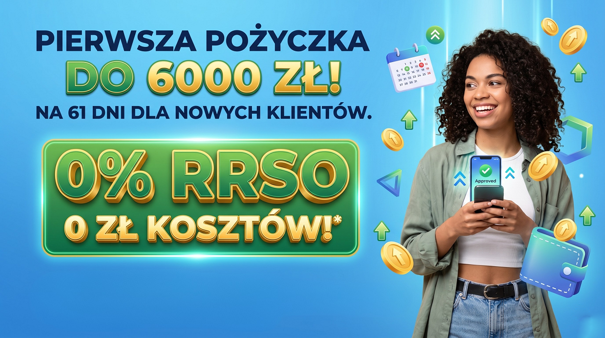 wonga pożyczka do 6000zł na 61 dni rrso 0%